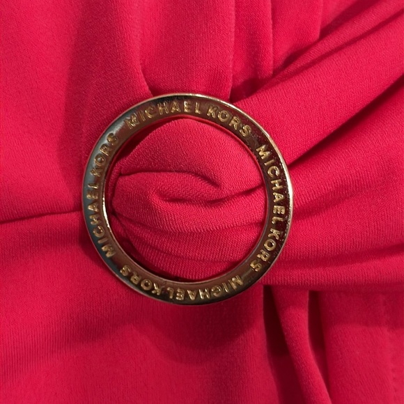 🔥NWOT Michael Kors Vibrant Red Muscle Tee🔥 - Picture 4 of 7